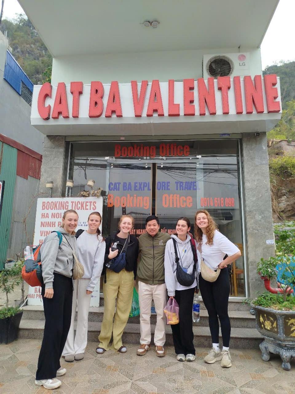 Cat Ba Valentine Hotel Dong Khe Sau Esterno foto